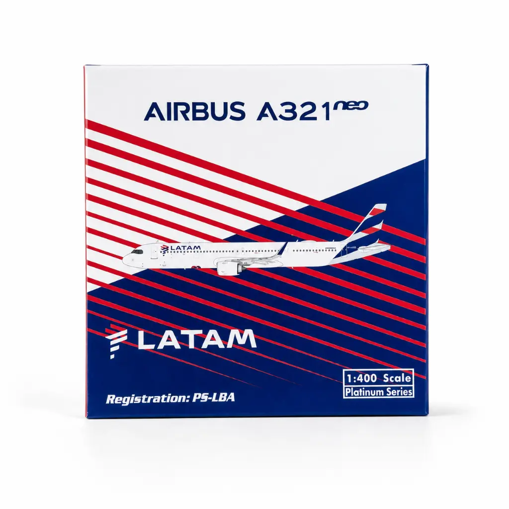 Avión a Escala Airbus A321neo LATAM Airlines Model 1 400.webp